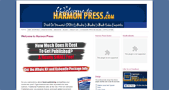 Desktop Screenshot of harmonpress.com